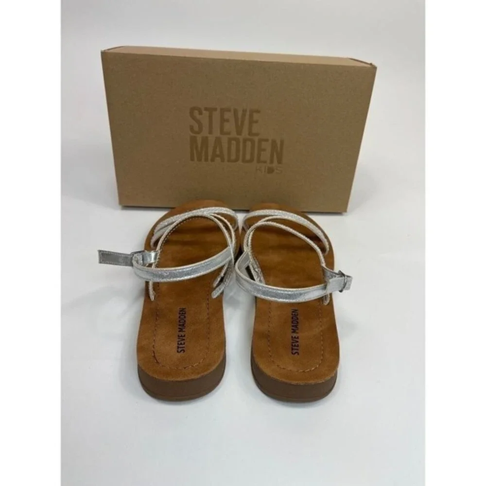 Steve‎ Madden Jpolly Rhinestone sandals Size 4